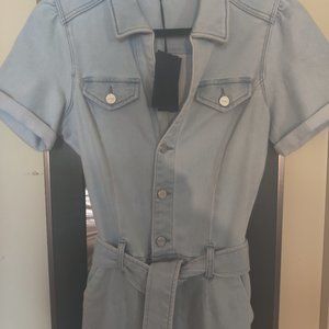 NEW Paige Anessa Denim Jumpsuit 4